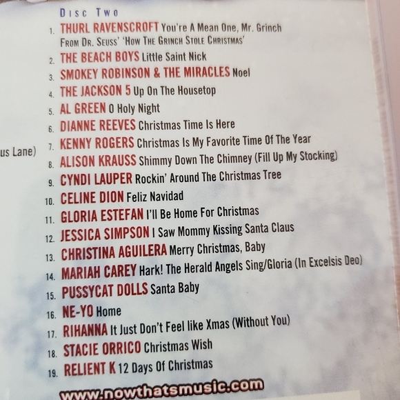 Now That's What I Call Christmas! Vol 3 (2 CD, 2006, Sony/BMG) MINT CD's!! - Picture 5 of 5